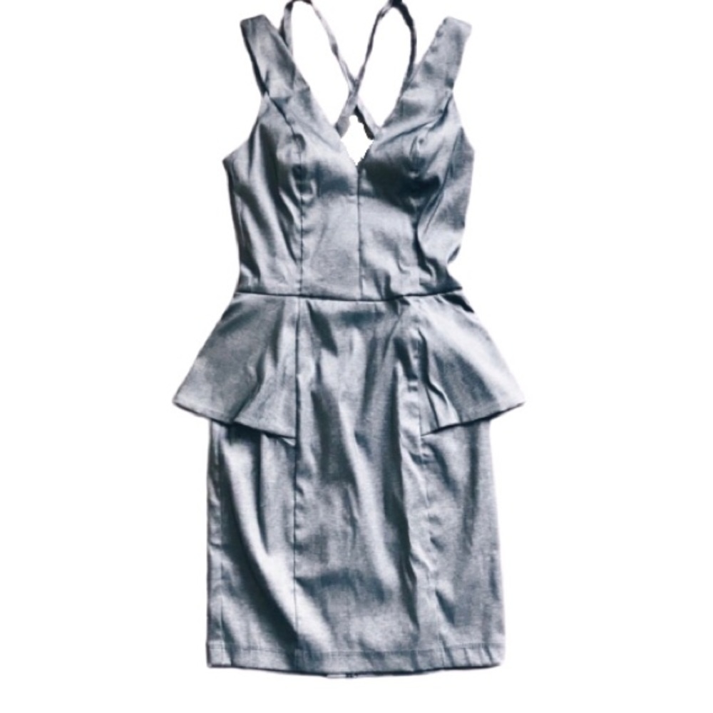 CHARLOTTE RUSSE • Metallic Bodycon Dress